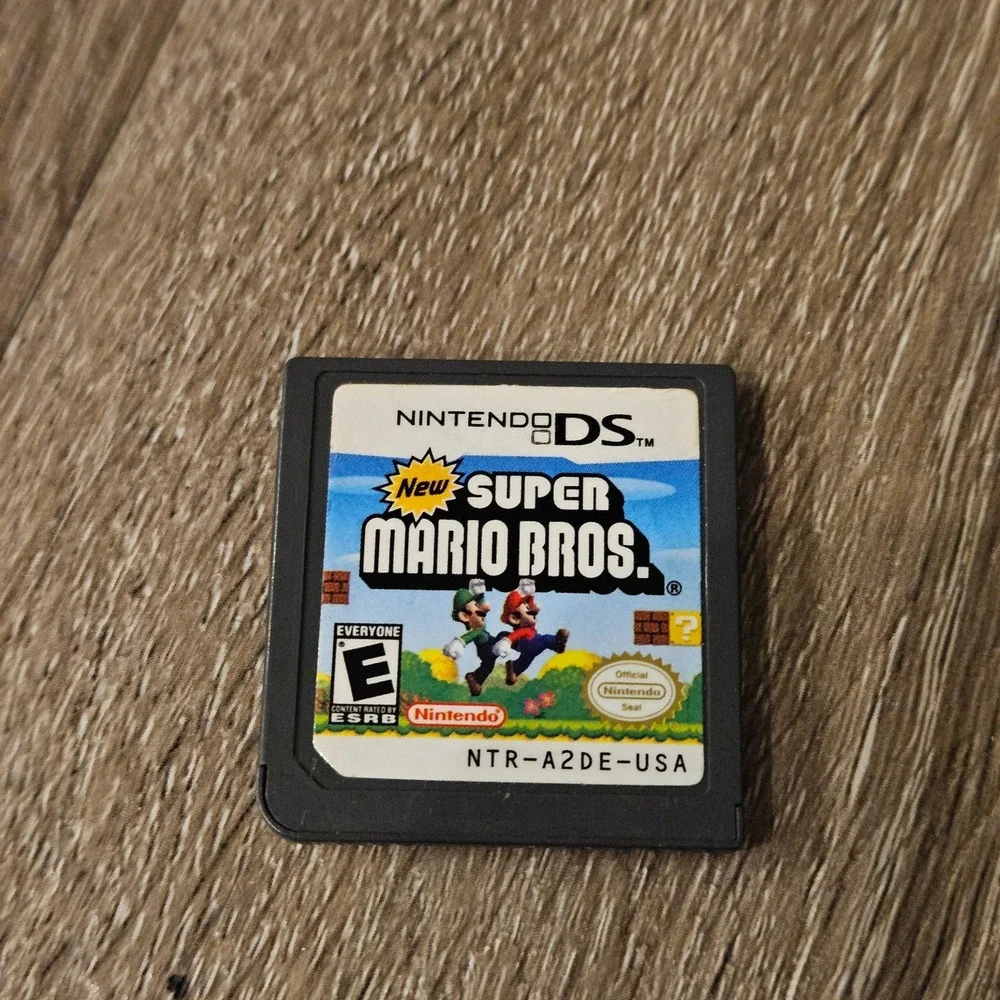 New Super Mario Bros Nintendo DS 2006 Authentic Game Cartridge Only Tested